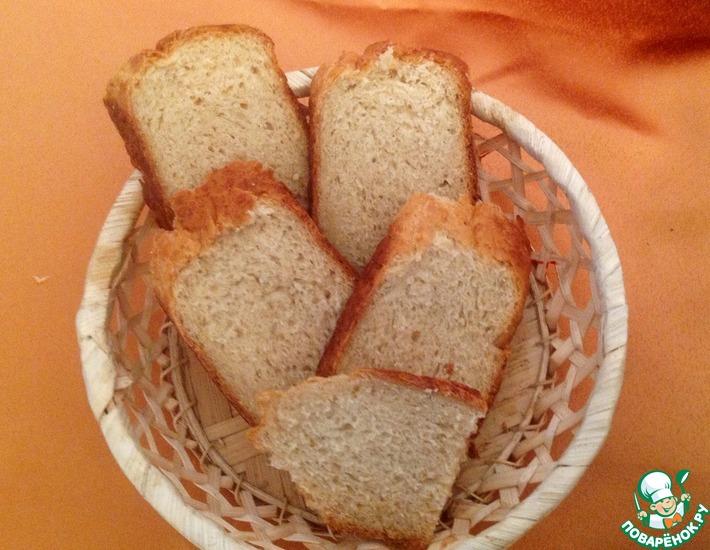 Рецепт: Хлеб из овсяной муки Селяночка