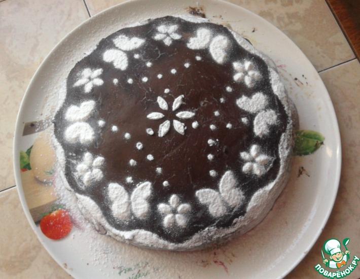 Рецепт: Шоколадный торт с вишней