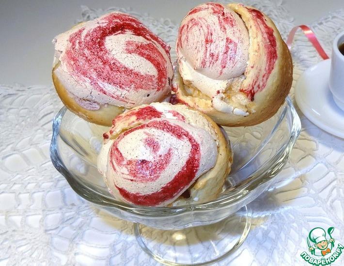 Рецепт: Печенье Розовые Розы