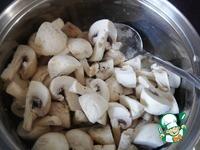 Овощные рулетики с грибным соусом ингредиенты