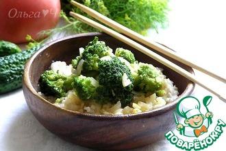 Рецепт: Рис с брокколи по-китайски