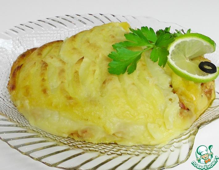 Рецепт: Запеканка из картофеля с рыбой