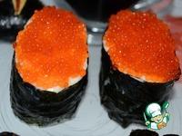Дзакуро-дзуси и гункан суши ингредиенты