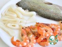 Плов с рыбой и морепродуктами ингредиенты