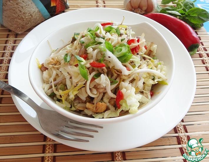 Рецепт: Острый рисовый салат по-индонезийски