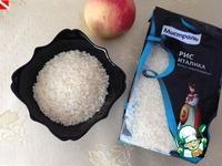 Рисовый крем-брюле с персиками ингредиенты