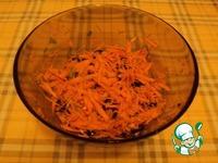 Яичная запеканка с кабачковыми рулетами и морковью ингредиенты