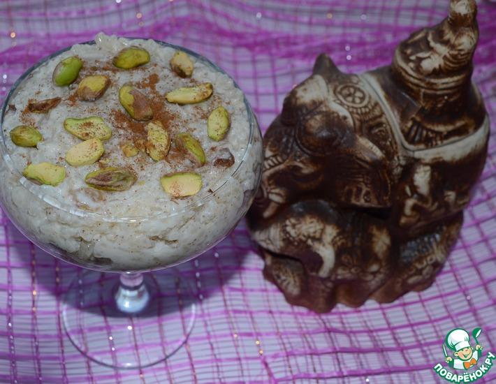 Рецепт: Рисовый десерт с орехами Чавал ка кхир