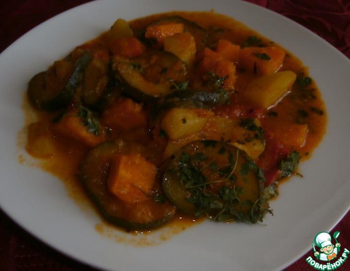 Рецепт: Овощное рагу по-индийски