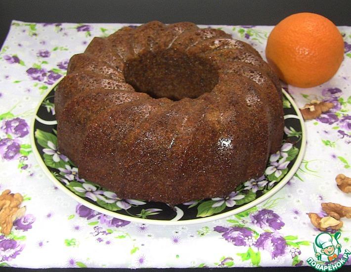 Рецепт: Апельсиновый пирог с кукурузной мукой