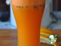 Апельсиново-морковный сок с чёрным кунжутом ингредиенты