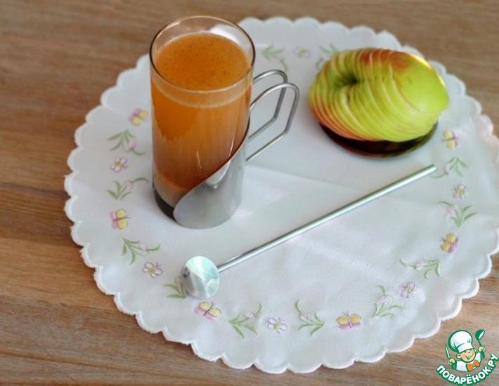 Рецепт: Сок яблочный с амарантовой мукой
