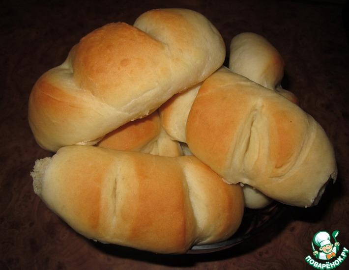 Рецепт: Маленький французский хлеб