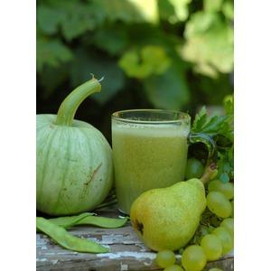 Фруктово-овощные зеленые коктейли