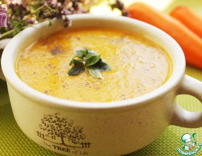 Рецепт: Морковный суп-пюре в мультиварке