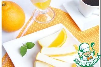 Рецепт: Молочно-апельсиновое желе