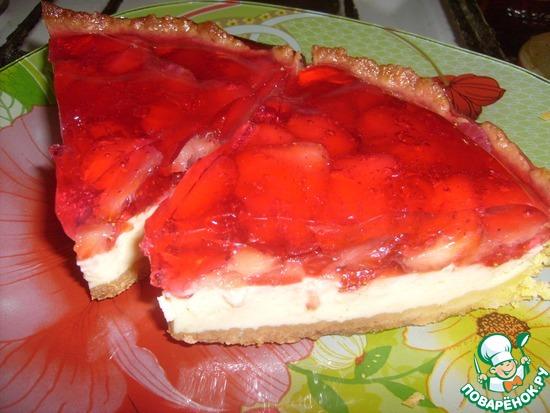 Сметанный тарт со свежими ягодами