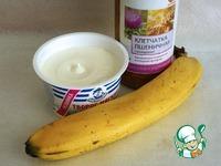 Творожно-банановые лепешки без муки и сахара ингредиенты