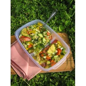 Пикантный овощной салат