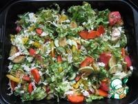 Пикантный овощной салат ингредиенты