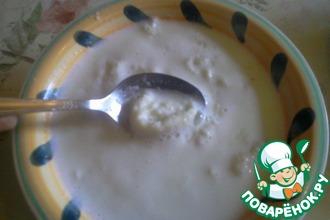 Рецепт: Молочный суп с ванильными клёцками
