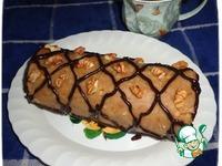 Рулет из печенья с шоколадно-ореховой начинкой ингредиенты