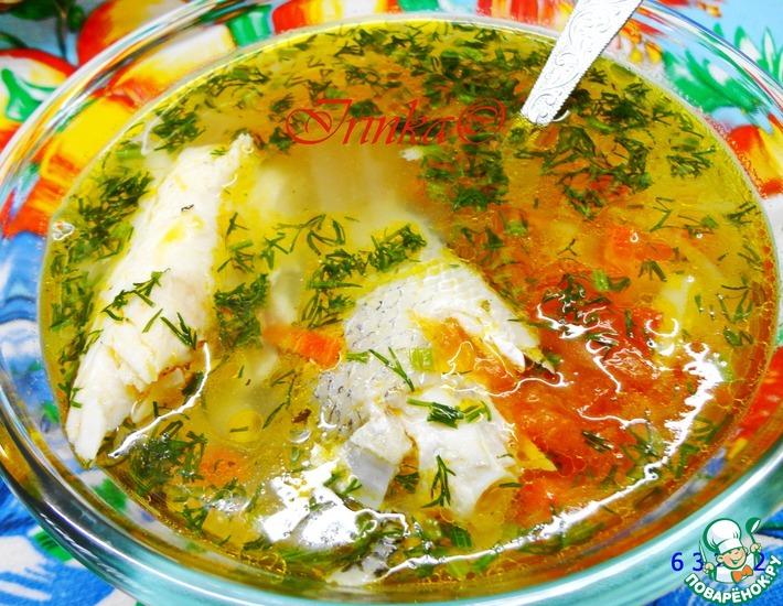 Рецепт: Суп из судака с овощами