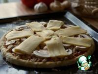 Пицца с филе индейки и грибами ингредиенты