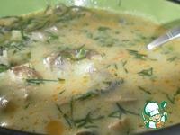 Сырный суп с шампиньонами и курицей ингредиенты