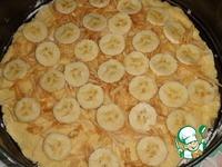 Яблочно-банановый пирог с мягким безе ингредиенты