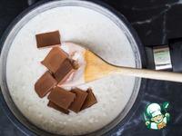 Шоколадно-кокосовый pисовый пудинг ингредиенты