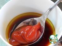 Салат из лосося и жареных кальмаров ингредиенты