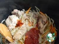 Сладко-острая курица с черносливом ингредиенты