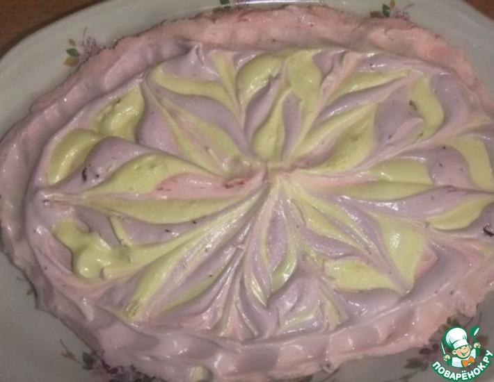 Рецепт: Зефирный торт Ягодные фантазии