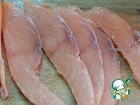 Салат из лосося и жареных кальмаров ингредиенты
