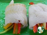 Филе белой рыбы с овощами в беконе ингредиенты