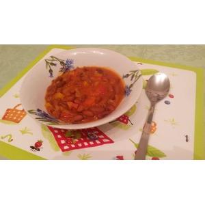 Сладкая фасоль в томатном соусе