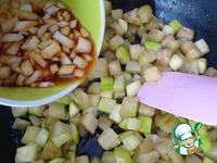 Овощи жареные с чесноком и соевым соусом ингредиенты