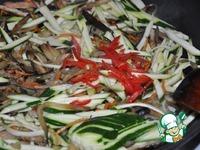 Жареные овощи с рыбой в соевом соусе ингредиенты