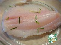 Белая рыба с розовым соусом и креветками ингредиенты