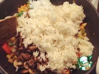 Китайский рис, как в коробочках ингредиенты