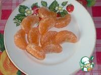 Тарт Корзинка с мандаринками ингредиенты
