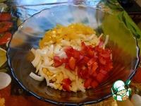 Ленивый салат с беконом и ананасами ингредиенты