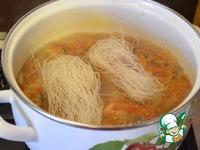 Густой грибной суп с фунчозой ингредиенты