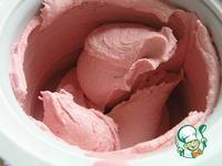 Чернично-малиновое мороженое с мятным сиропом ингредиенты