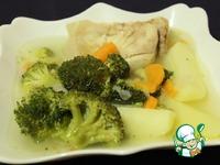 Диетический рыбный суп с брокколи ингредиенты