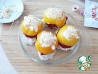 Фруктовый десерт Печеный персик ингредиенты