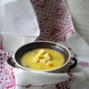 Суп-пюре из желтого гороха