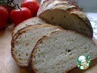 Белый хлеб на жидкой закваске ингредиенты