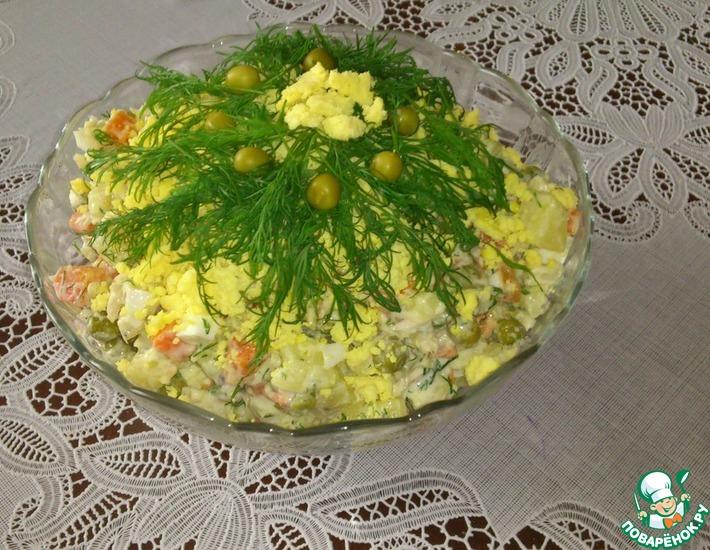 Рецепт: Салат с рыбой